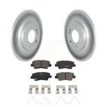 Charger l&#39;image dans la galerie, Rear Coat Disc Brake Rotor Ceramic Pad Kit For Kia Hyundai Niro EV Kona Electric