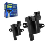 Mpulse Ignition Coil Pair For Chevrolet Silverado 1500 GMC Tahoe Sierra 2500 HD
