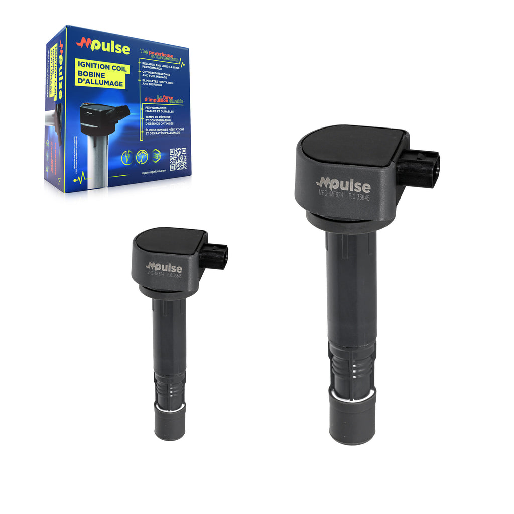 Mpulse Ignition Coil Pair For Honda Pilot Acura MDX RDX Ridgeline ZDX
