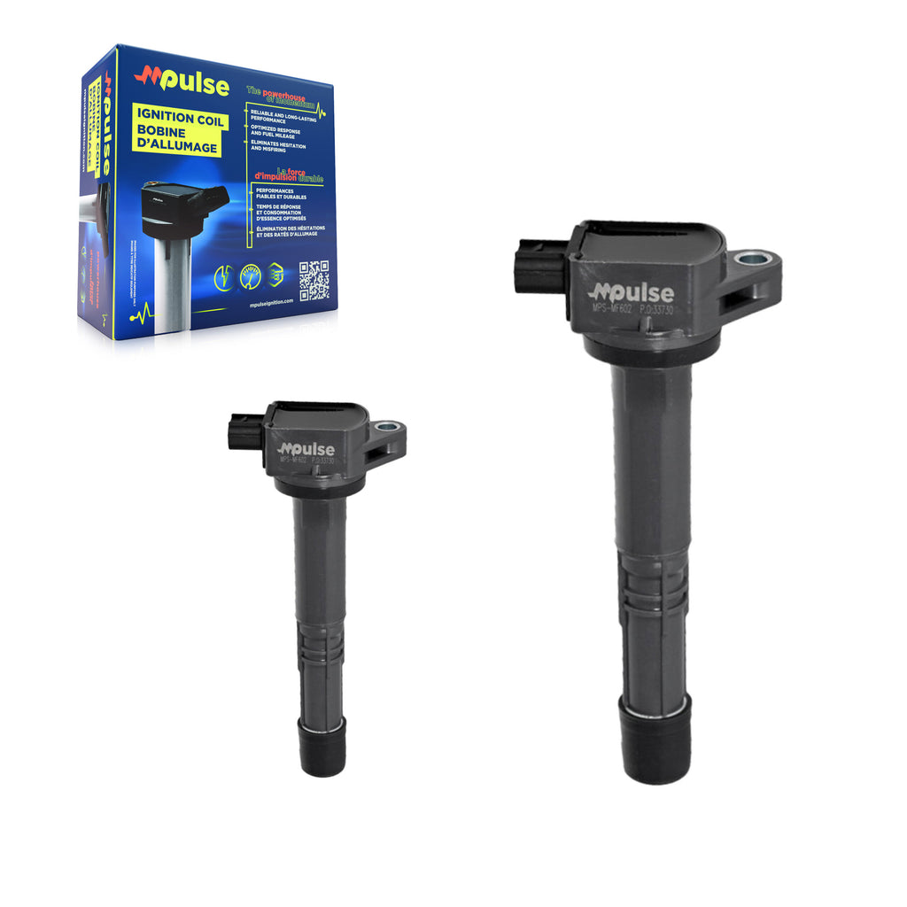 Mpulse Ignition Coil Pair For Honda Accord Civic CR-V Crosstour Acura ILX