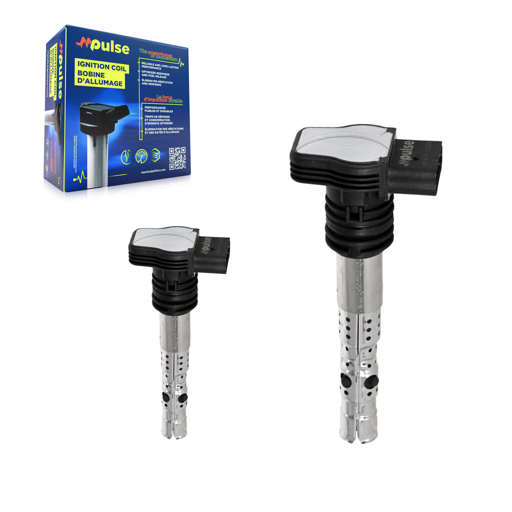 Mpulse Ignition Coil Pair For Volkswagen Jetta Beetle Audi Passat A4 Quattro TT