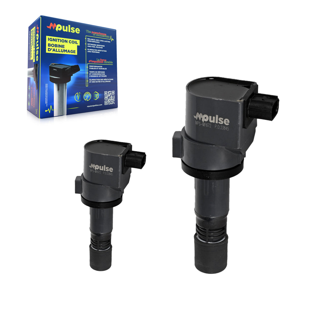 Mpulse Ignition Coil Pair For Honda Civic HR-V Acura ILX