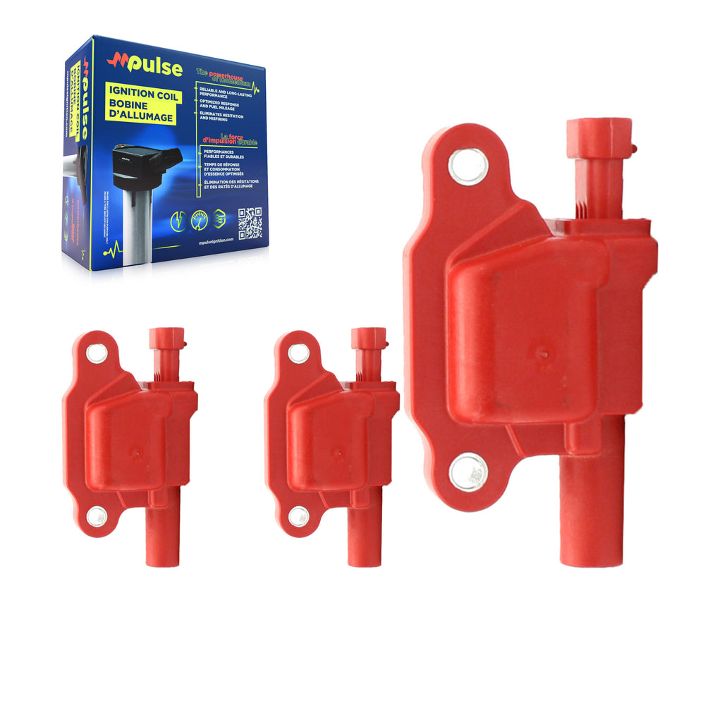 Mpulse Ignition Coil Kit For Chevrolet Silverado 1500 GMC Sierra Tahoe Yukon XL