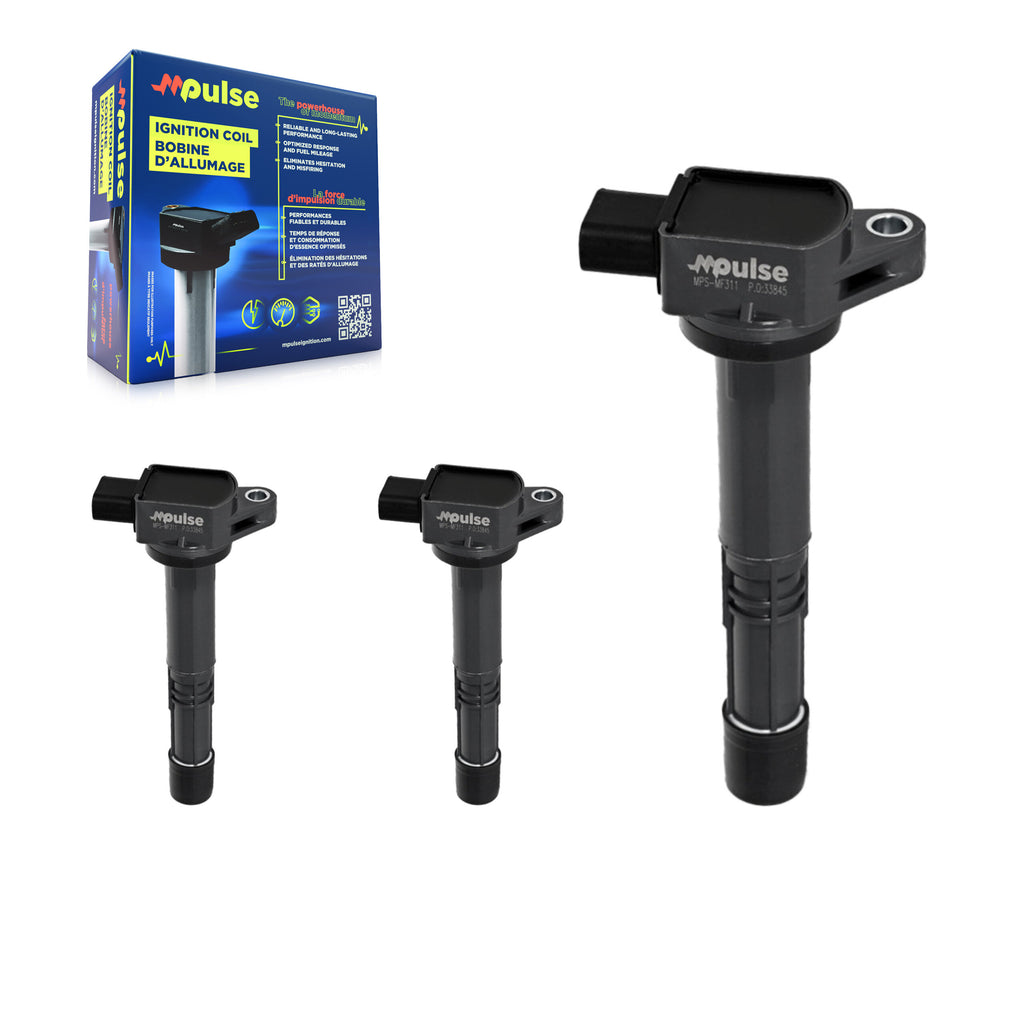 Mpulse Ignition Coil Kit For Honda Civic Accord CR-V Element Acura RSX S2000 CSX