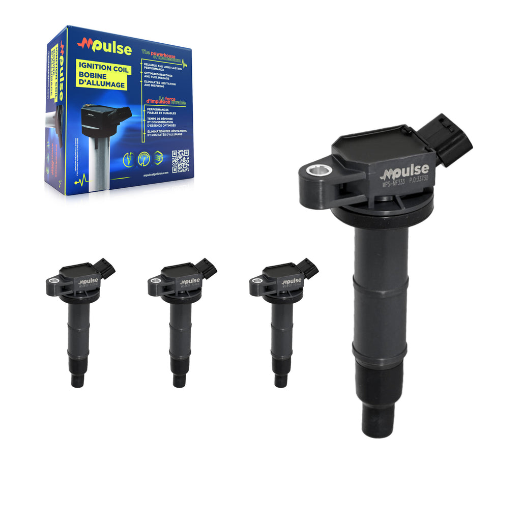 Mpulse Ignition Coil Kit For Toyota Camry Corolla RAV4 Highlander Scion tC xB