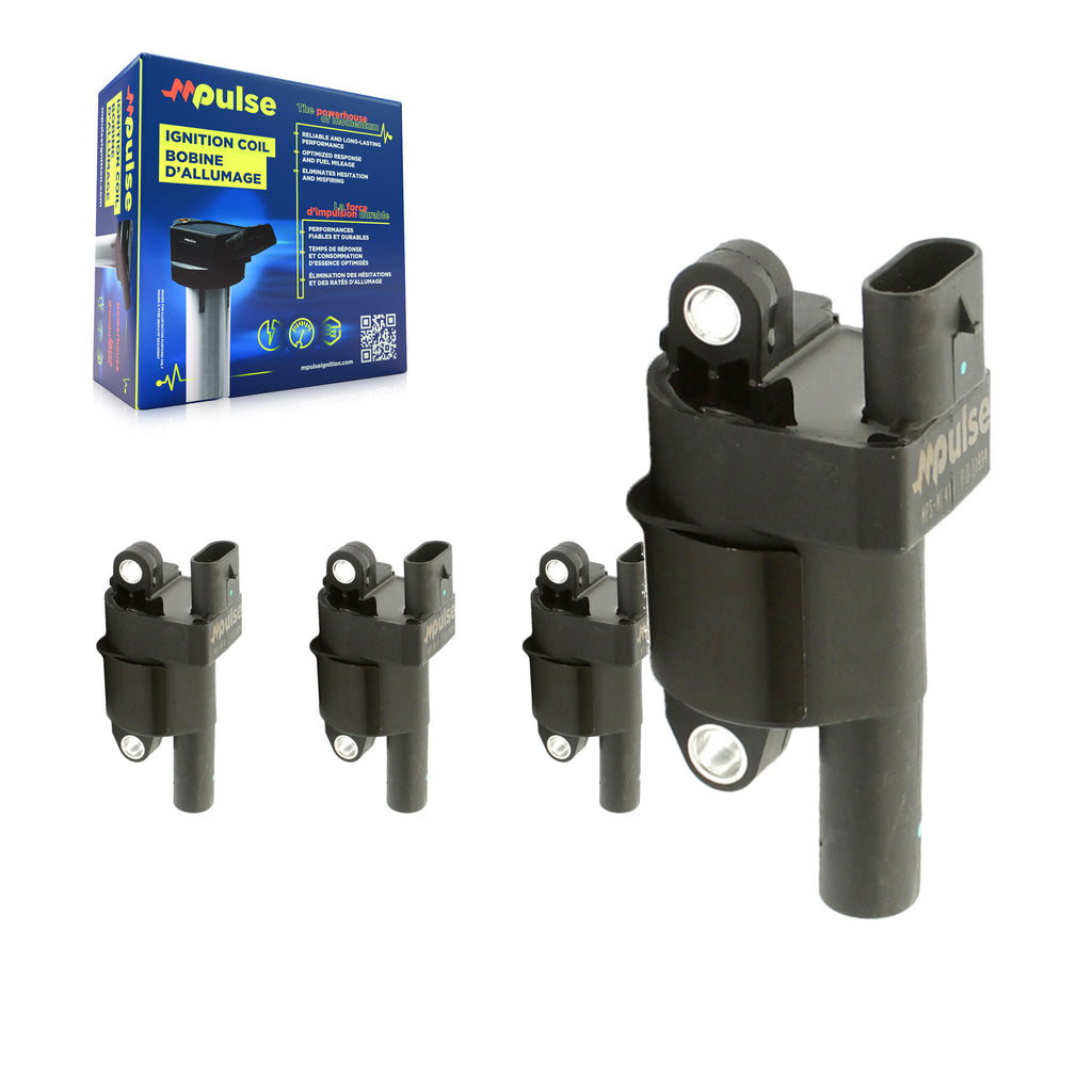 Mpulse Ignition Coil Kit For Chevrolet GMC Silverado 1500 2500 HD Impala Sierra