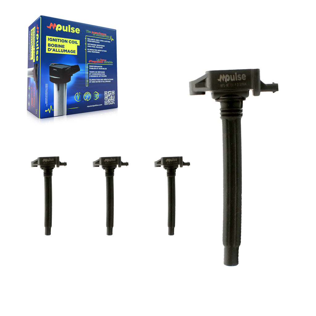 Mpulse Ignition Coil Kit For Jeep Cherokee Renegade Compass Dodge Dart Chrysler