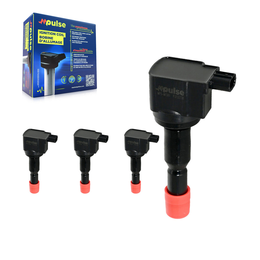 Mpulse Ignition Coil Kit For 2006-2008 Honda Fit