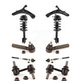 Front Arms And Complete Shock Tie Rods Link Sway Bar Kit (10Pc) For Subaru Outback KSS-104006