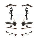 Front Arms And Complete Shock Tie Rods Link Sway Bar Kit (10Pc) For Jeep Dodge Caliber KSS-104019