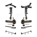 Front Control Arms & Complete Shock Tie Rods Link Sway Bar Kit (10Pc) For Toyota Corolla KSS-104111