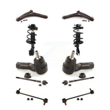 Front Control Arms Complete Shock Tie Rods Link Sway Bar Kit (10Pc) For Mitsubishi Lancer KSS-104142