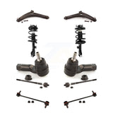 Front Control Arms And Complete Shock Tie Rods Link Sway Bar Suspension Kit (10Pc) For KSS-104145