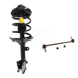 Front Left Complete Shock Assembly And TOR Link Kit For 2003-2006 Acura MDX