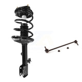 Front Left Complete Shock Assembly & TOR Link Kit For 2001-2005 Toyota RAV4 AWD