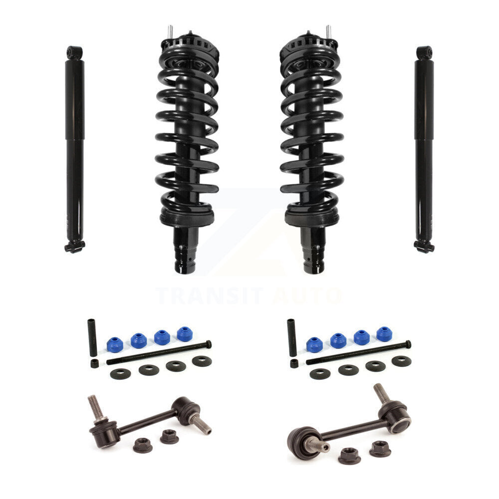 2008 2009 Chevrolet GMC Chevy GM General Motors Envoy Trailblazer 4.2L Coil rear springs