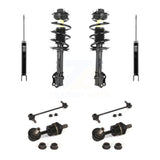 Front Rear Complete Strut Shock & TOR Bar Link Kit (8Pc) For Hyundai Tucson