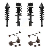 Front Rear Complete Strut & TOR sway Bar Link Kit (8Pc) For Chrysler 200 Dodge