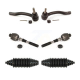 Front Steering Tie Rod End & Boot Kit For INFINITI G37 G35 KTB-100790