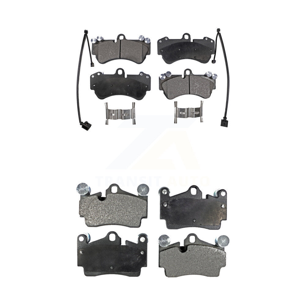 Front Rear Ceramic Brake Pads Kit For Porsche Cayenne Volkswagen Touareg