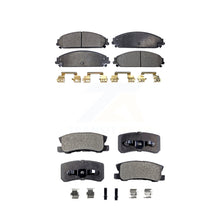 Charger l&#39;image dans la galerie, Front Rear Ceramic Brake Pads Kit For 2008-2009 Dodge Caliber SRT-4