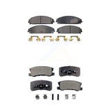 Front Rear Ceramic Brake Pads Kit For 2008-2009 Dodge Caliber SRT-4