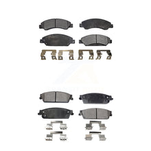 Charger l&#39;image dans la galerie, Front Rear Ceramic Brake Pads Kit For Chevrolet Tahoe GMC Suburban 1500 Yukon XL