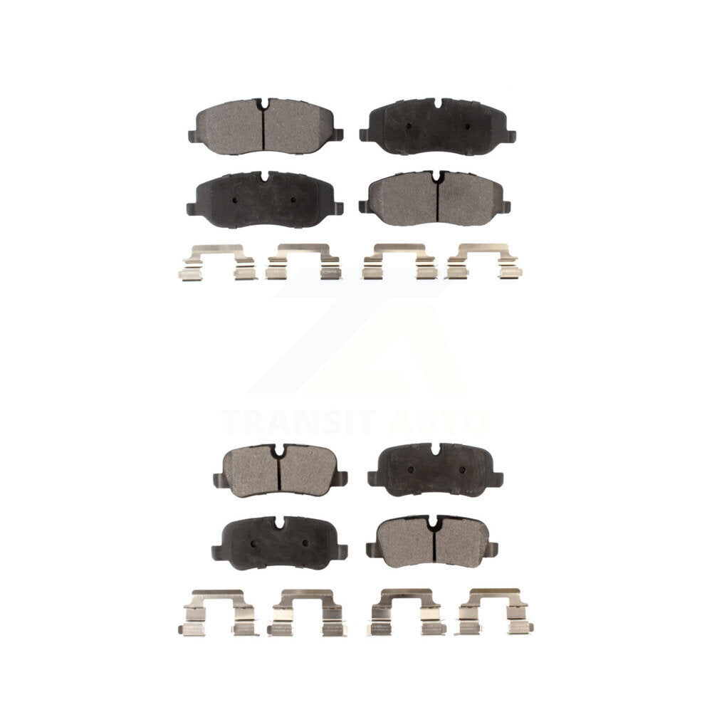 Front Rear Ceramic Brake Pads Kit For Land Rover Range Sport LR3