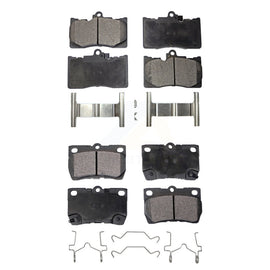 Front Rear Ceramic Brake Pads Kit For Lexus GS350 IS350 GS430 GS450h GS460