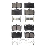 Front Rear Ceramic Brake Pads Kit For Lexus GS350 IS350 GS430 GS450h GS460