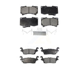 Front Rear Ceramic Brake Pads Kit For Hummer H3 H3T