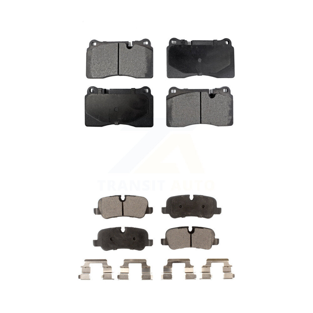 Front Rear Ceramic Brake Pads Kit For 2006-2009 Land Rover Range Supercharged