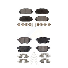 Charger l&#39;image dans la galerie, Front Rear Ceramic Brake Pads Kit For Toyota Prius Corolla Lexus CT200h Prime