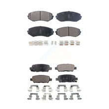 Charger l&#39;image dans la galerie, Front Rear Ceramic Brake Pads Kit For 2007-2013 Suzuki Grand Vitara