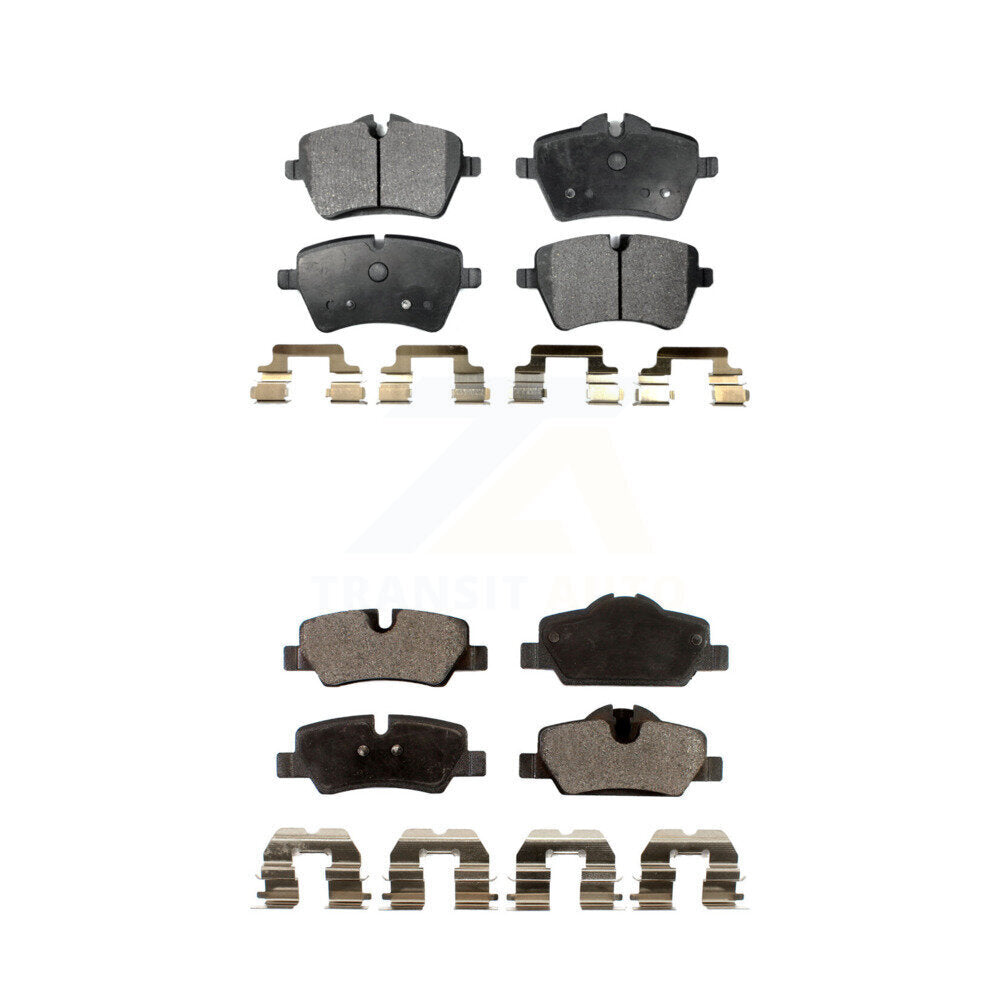 Front Rear Ceramic Brake Pads Kit For Mini Cooper