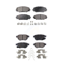 Charger l&#39;image dans la galerie, Front Rear Ceramic Brake Pad Kit For Scion Toyota tC Matrix Pontiac Vibe Corolla