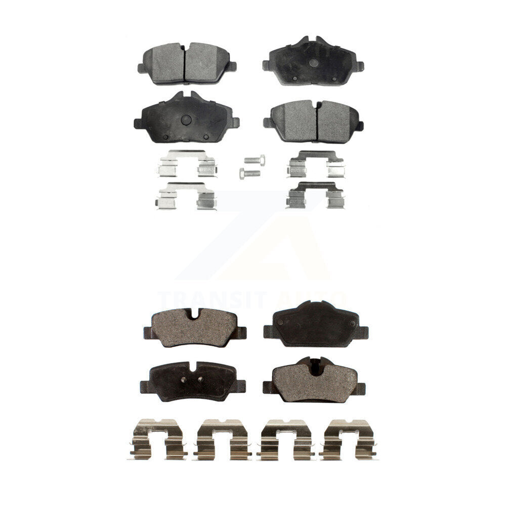 Front Rear Ceramic Brake Pads Kit For Mini Cooper