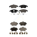 Front Rear Ceramic Brake Pads Kit For Mercedes-Benz SLK250 SLK350 SLK300 SLC300