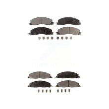 Charger l&#39;image dans la galerie, Front Rear Ceramic Brake Pads Kit For Ram 2500 3500 1500 Dodge