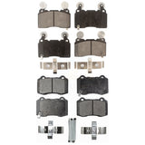 Front Rear Ceramic Brake Pads Kit For Chevrolet Camaro SS