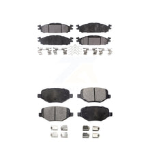 Charger l&#39;image dans la galerie, Front Rear Ceramic Brake Pads Kit For Ford Explorer Taurus Flex Lincoln MKT MKS