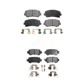 Front Rear Ceramic Brake Pads Kit For Mazda CX-5
