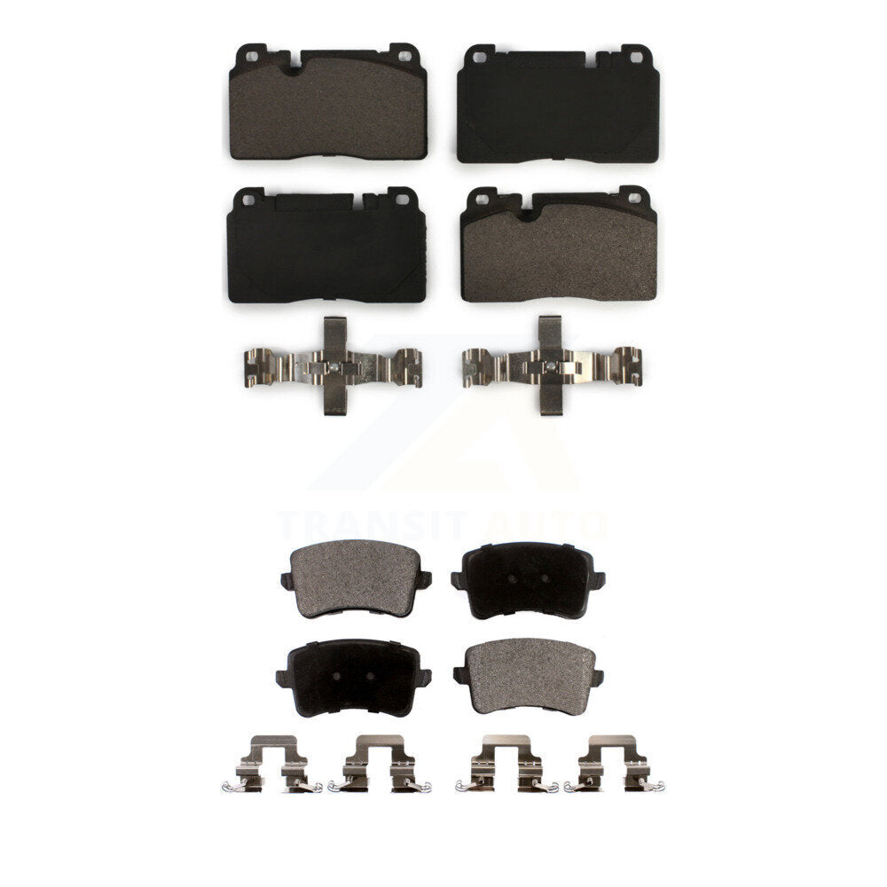 Front Rear Ceramic Brake Pads Kit For Audi Q5