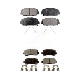 Front Rear Ceramic Brake Pads Kit For Acura RLX