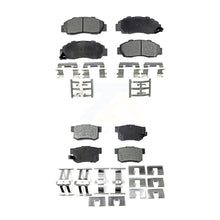 Charger l&#39;image dans la galerie, Front Rear Ceramic Brake Pads Kit For Honda Accord Acura Integra Prelude Odyssey