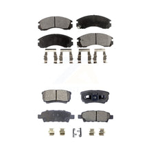 Charger l&#39;image dans la galerie, Front Rear Ceramic Brake Pads Kit For 2005-2006 Mitsubishi Outlander