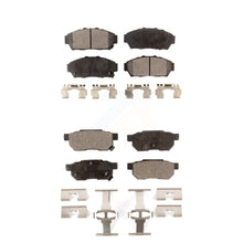 Charger l&#39;image dans la galerie, Front Rear Ceramic Brake Pads Kit For Acura Integra Honda Civic