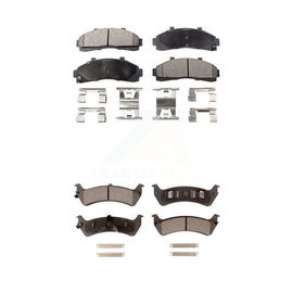 Front Rear Ceramic Brake Pads Kit For Ford Ranger Explorer Mercury Mountaineer