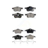 Front Rear Ceramic Brake Pads Kit For Volvo S60 V70 XC70 S80