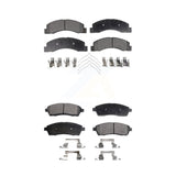 Front Rear Ceramic Brake Pads Kit For Ford F-250 Super Duty F-350 Excursion